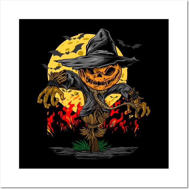 SCARECROW Wall Art by risskid90